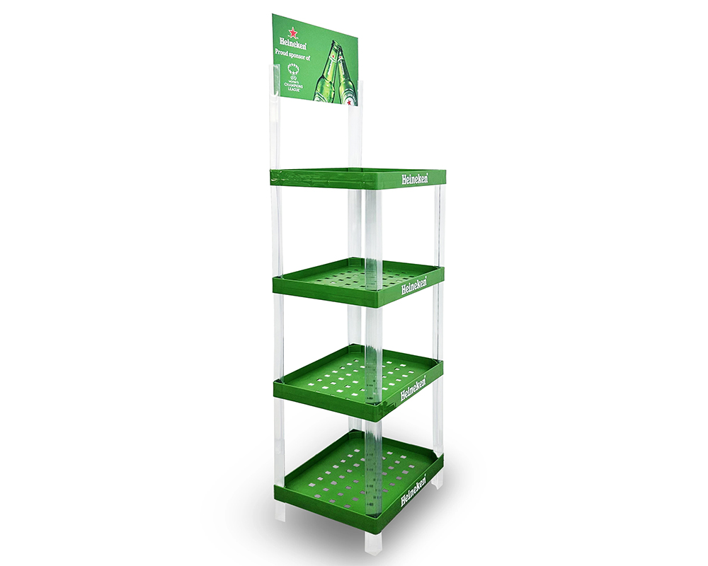 Plastic Display Racks 48x35x174