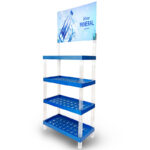 Plastic Display Racks 60x35x174